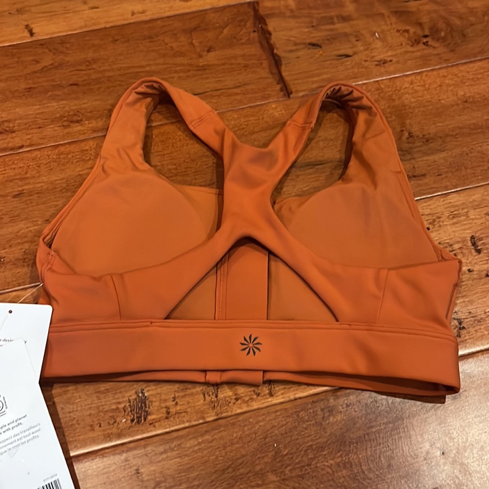 NWT Athleta Ultimate Zip Front Bra A-C Size XS - Picture 8 of 11